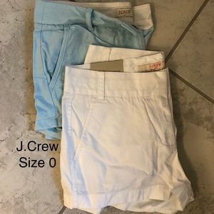 2 pairs of J. Crew shorts